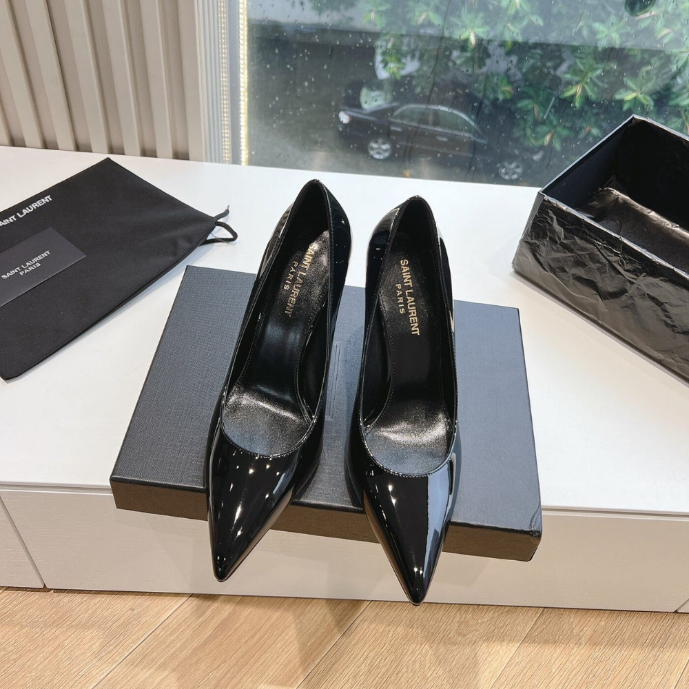 Saint Laurent Opyum Pumps In All Black 4720110Npvv1000