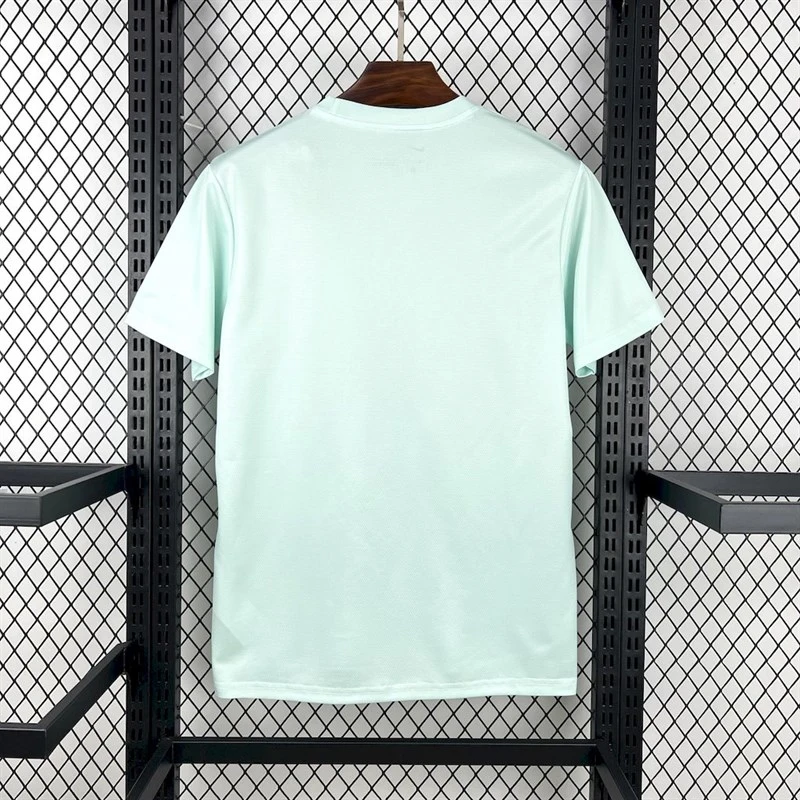 2025-26 Brazil season green and white Football jersey