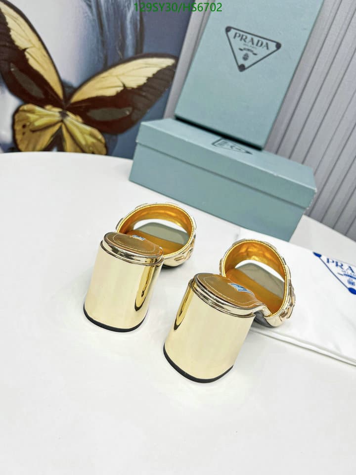 Prada Studded Metallic Leather Mules Gold 1Xx6473Ll5F0522F065