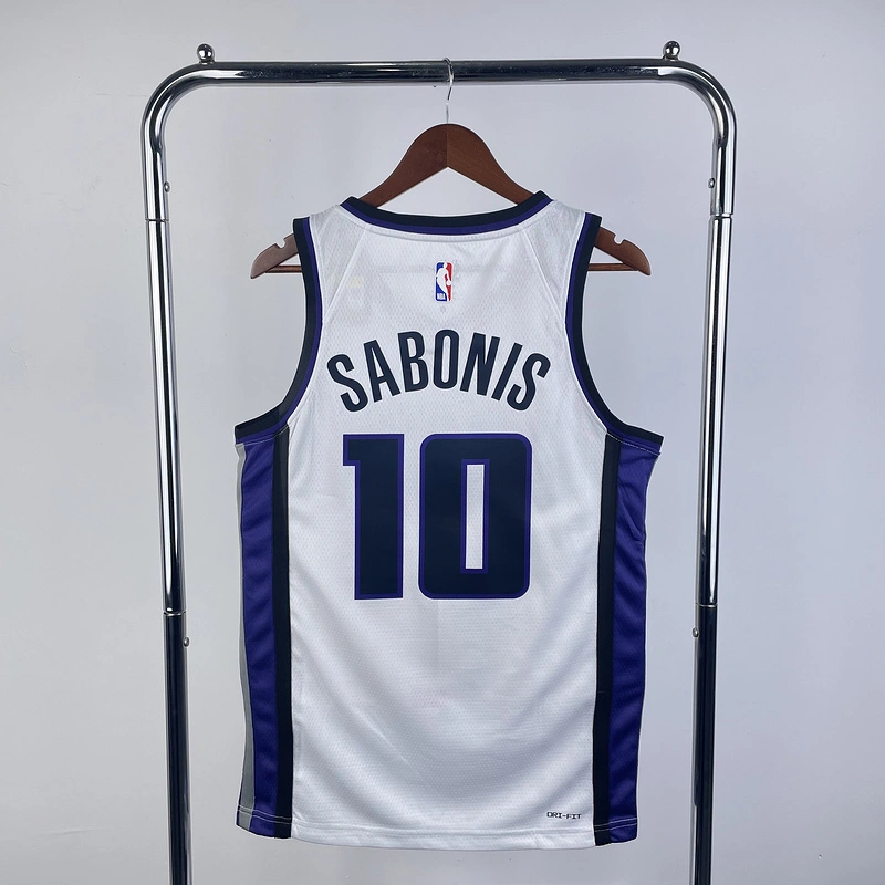 2024 NBA Sacramento Kings 10 SABONIS Basketball Jersey