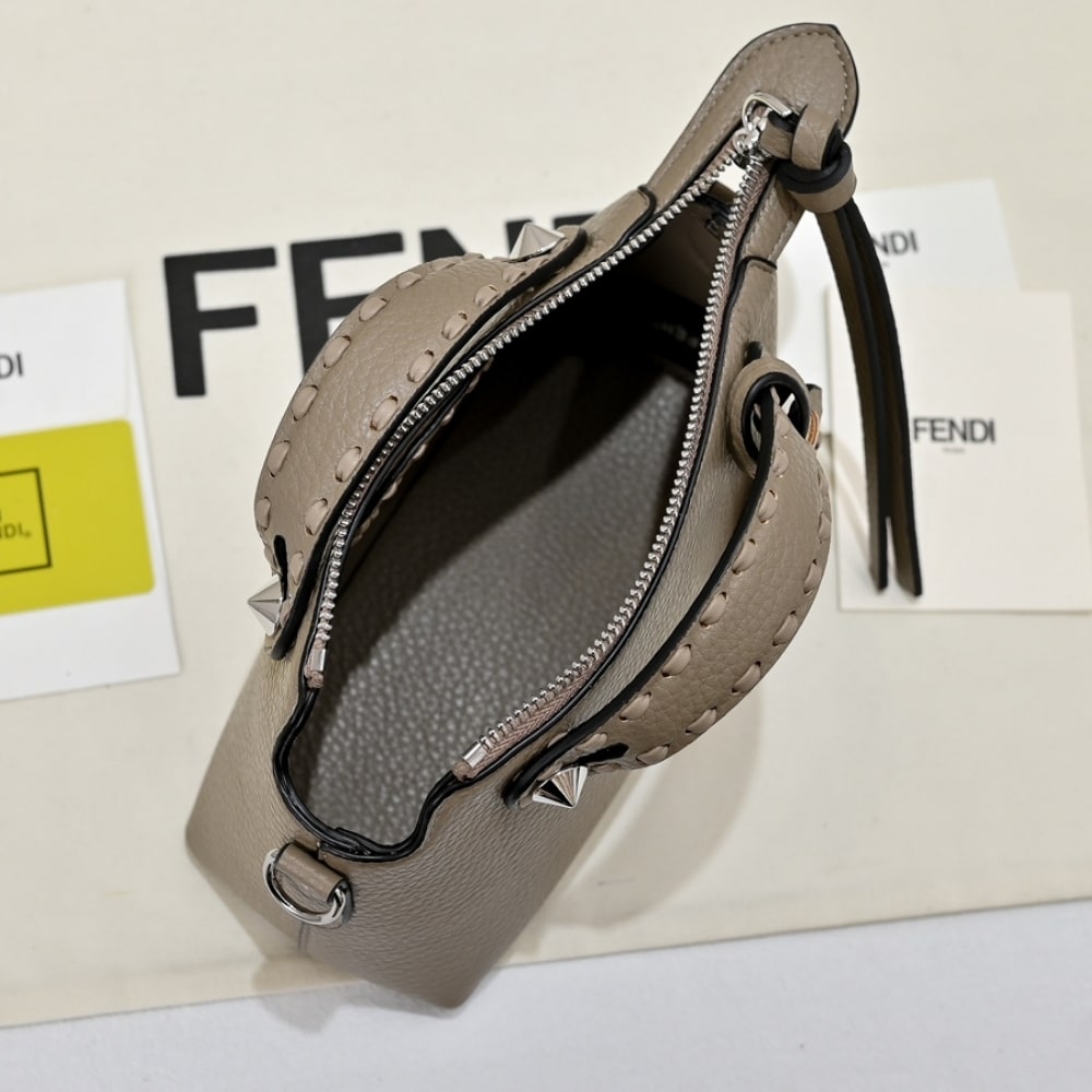 Fendi By The Way Selleria Medium Grey 20Cm