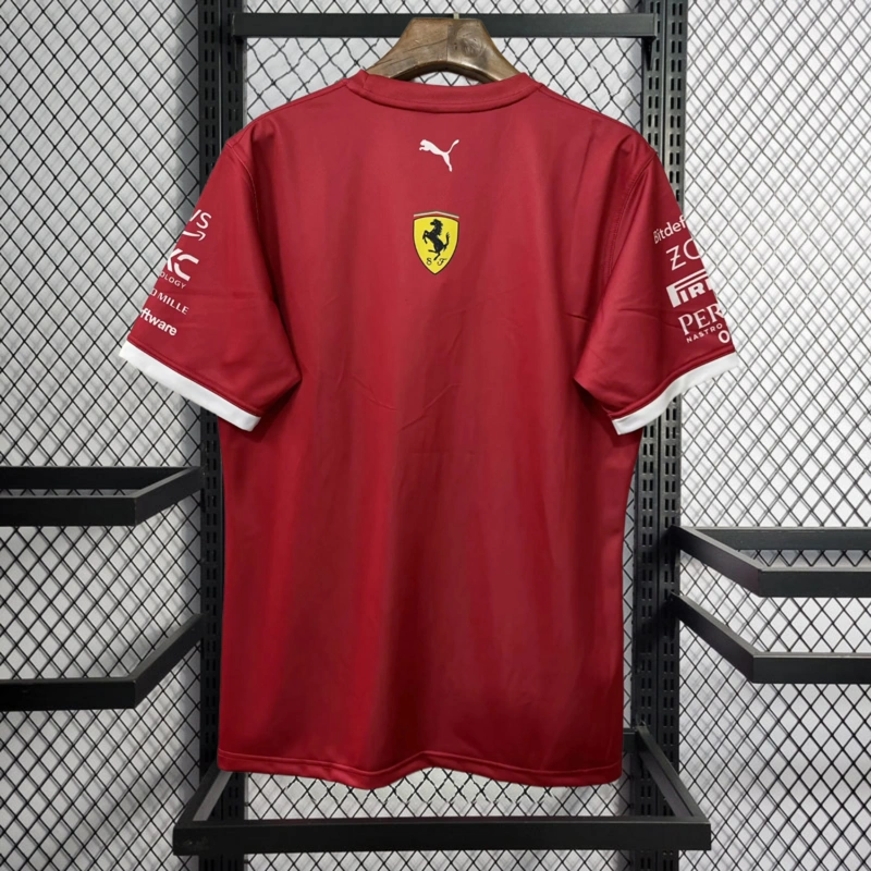 2025 F1 Ferrari t-shirt Racing Suit