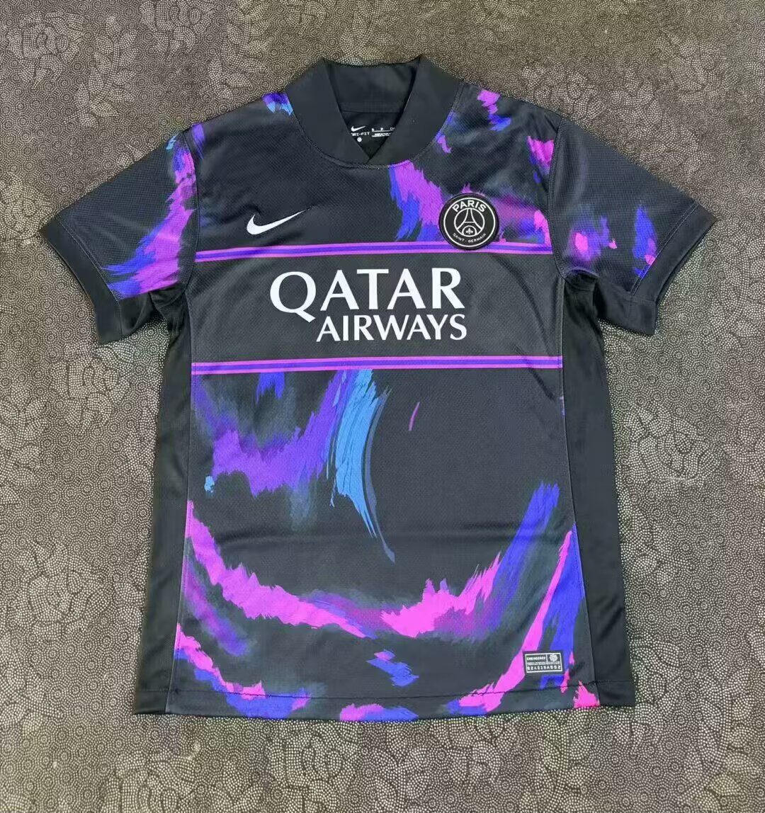 2025/2026 Psg Paris Saint-Germain Special Edition Black Football Shirt 1:1 Thai Quality