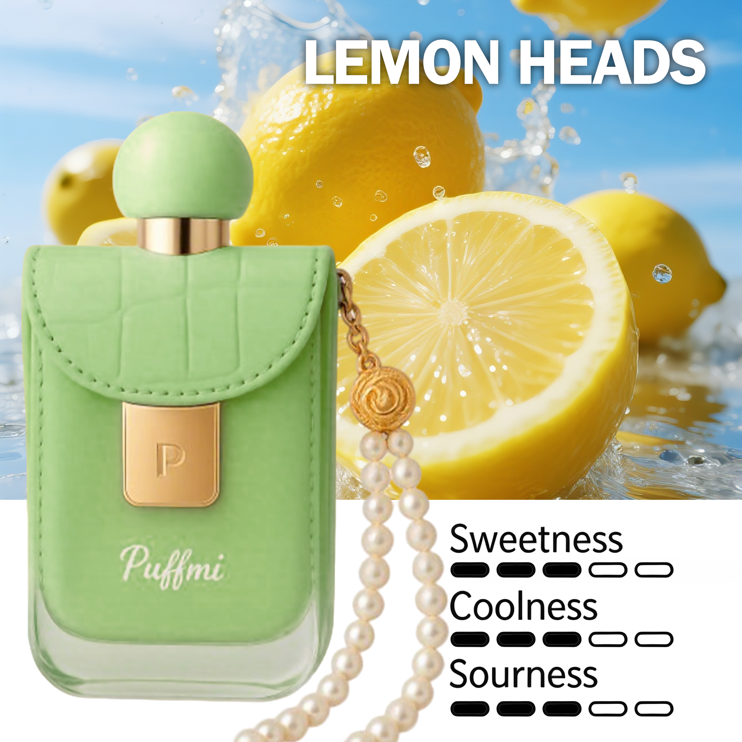 Puffmi LEMON HEADS Flavor—the style most loved by the ladies.