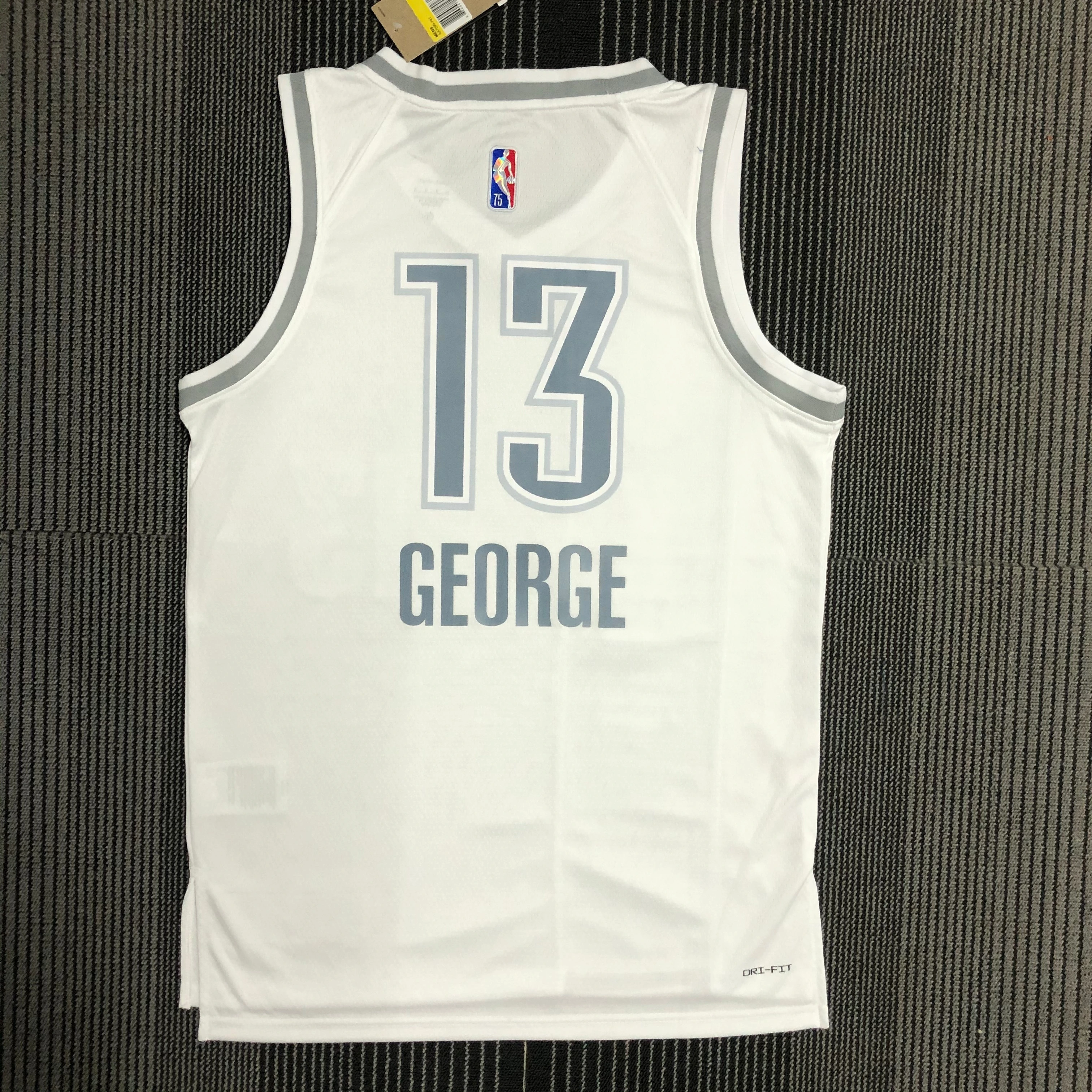 2022 NBA Oklahoma City Thunder 13 George Basketball Jersey
