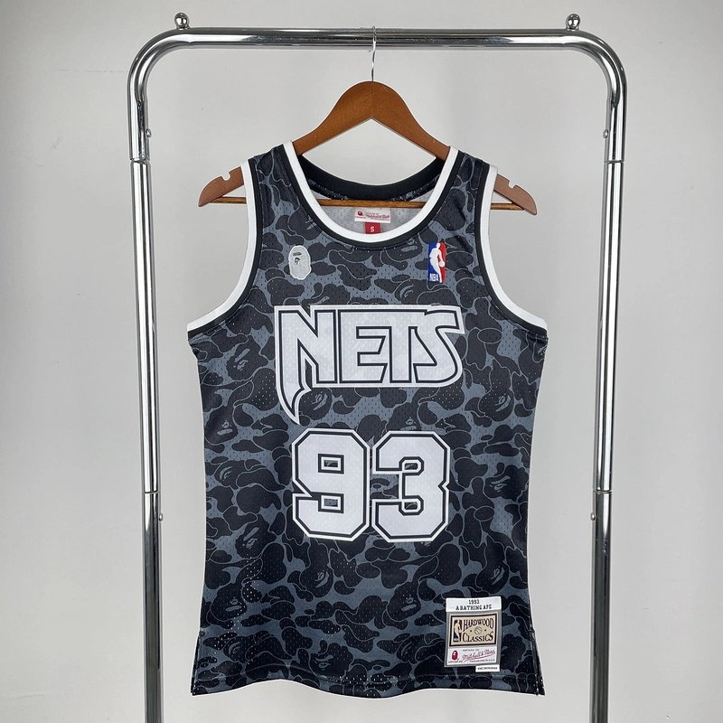 1993 NBA Brooklyn Nets (BAPE 93) Basketball Jersey