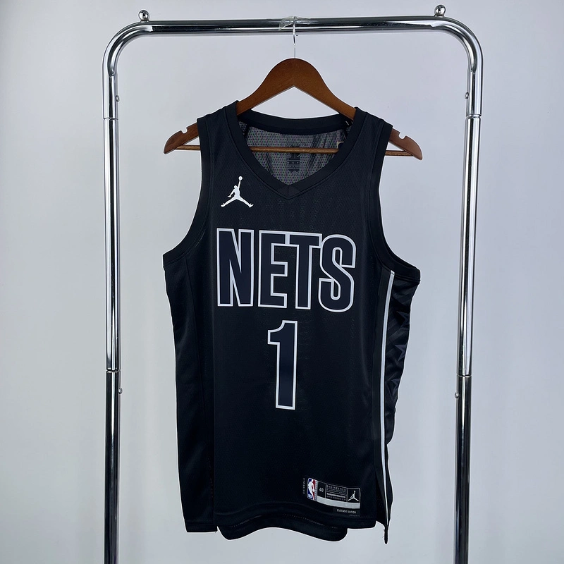 2023 NBA Brooklyn Nets (1 BRIDGES) Basketball Jersey