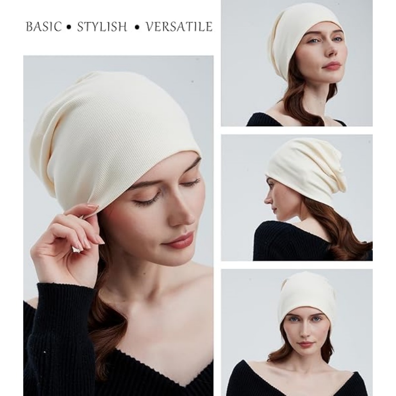 Slouchy Beanie for Women Men