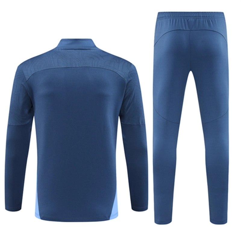 2024-25 Manchester City Royal Blue Long Sleeve Training Suit