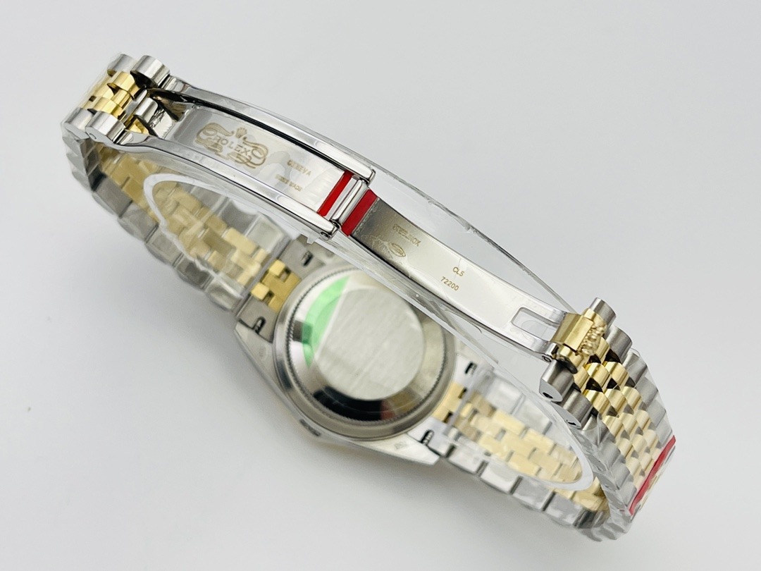 Rolex Datejust 36mm Gold Palm Motif Dial 126233