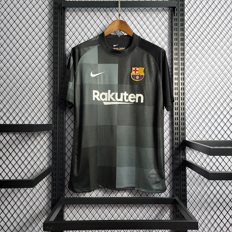 Retro 2021-22 Barcelona Black Goalkeeper Football jersey retro