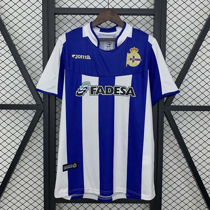Retro 2003-04 Deportivo La Coruna Home Football jersey retro
