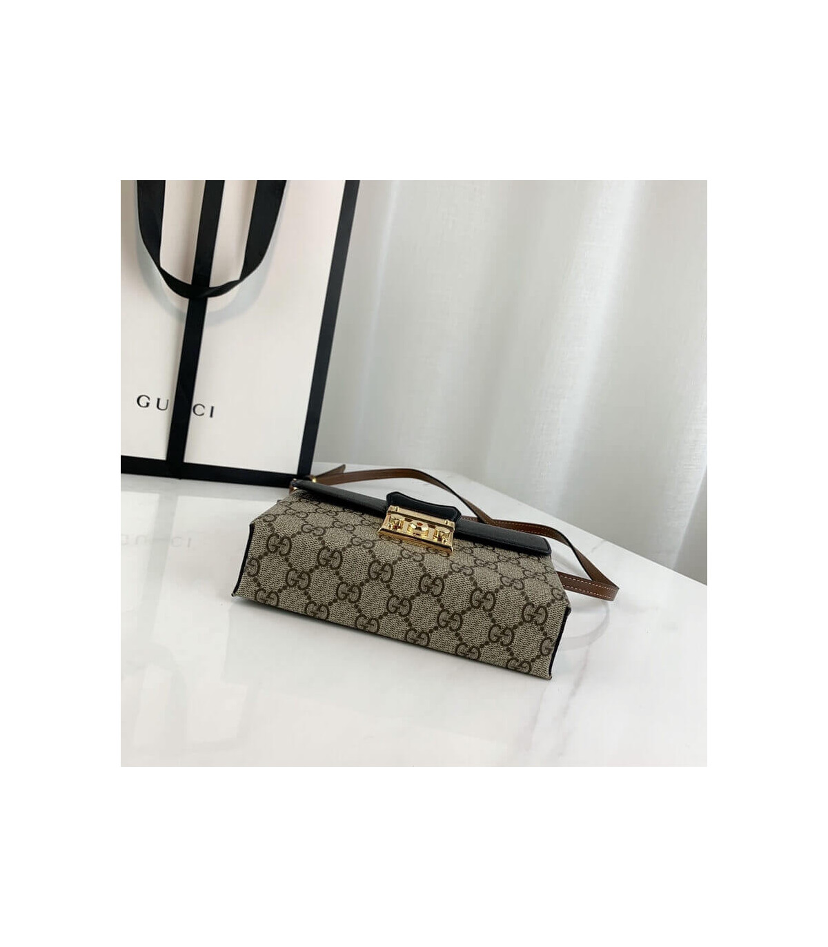 Gucci Padlock Mini Bag Black