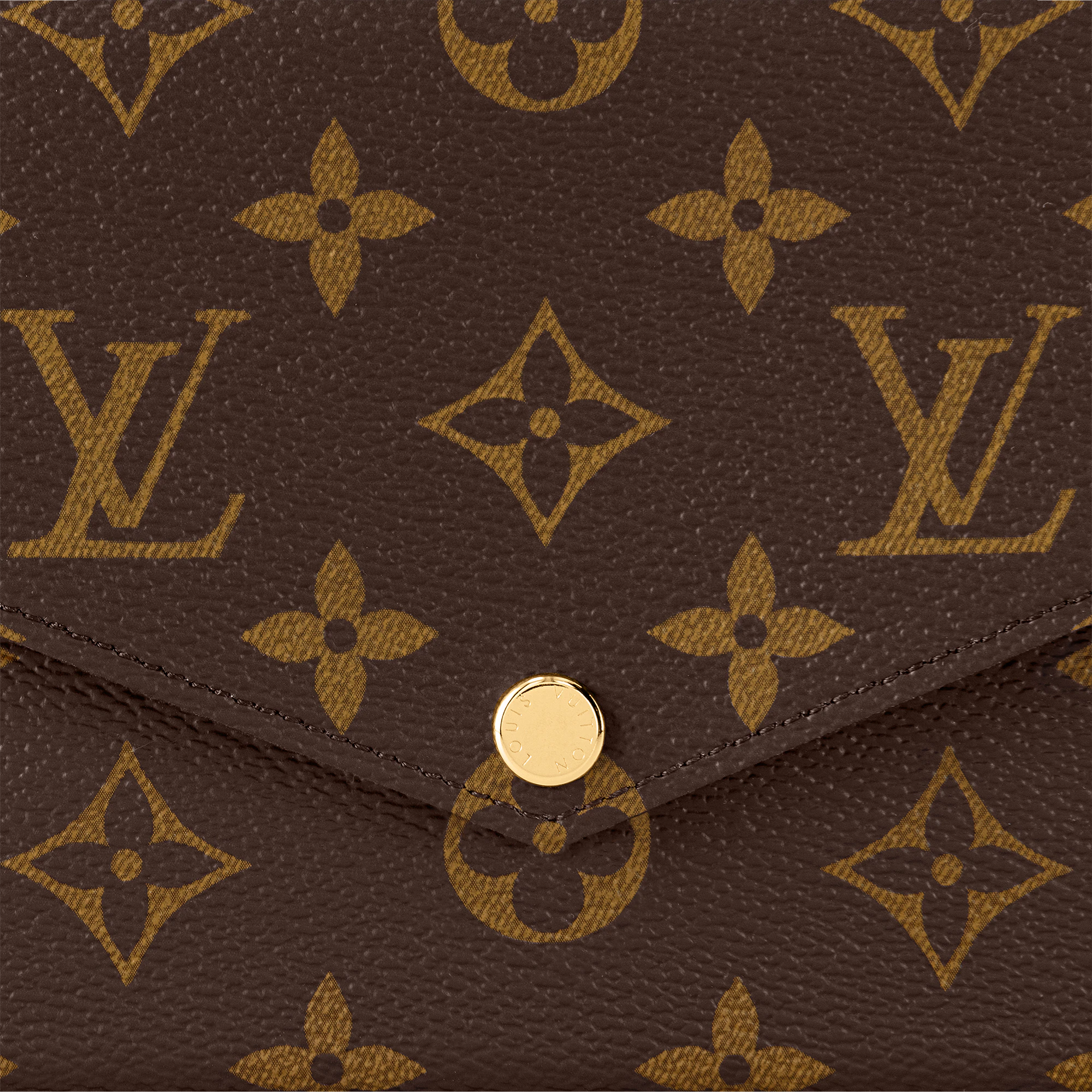 Louis Vuitton Félicie Pochette Lv Monogram Chain Bag Monogram 61276 21cm/8.3in