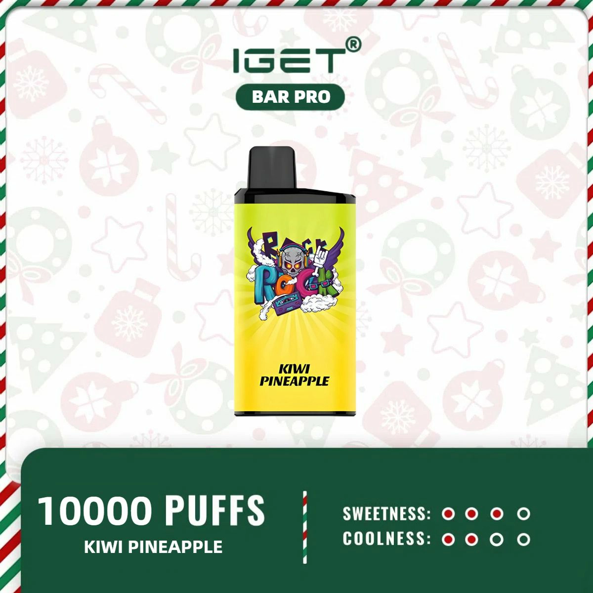 Iget Bar Pro – Kiwi Pineapple Ice