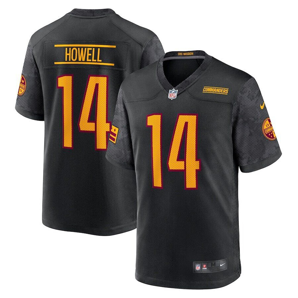 Sam Howell Washington Commanders Nike Youth Game Jersey - Black