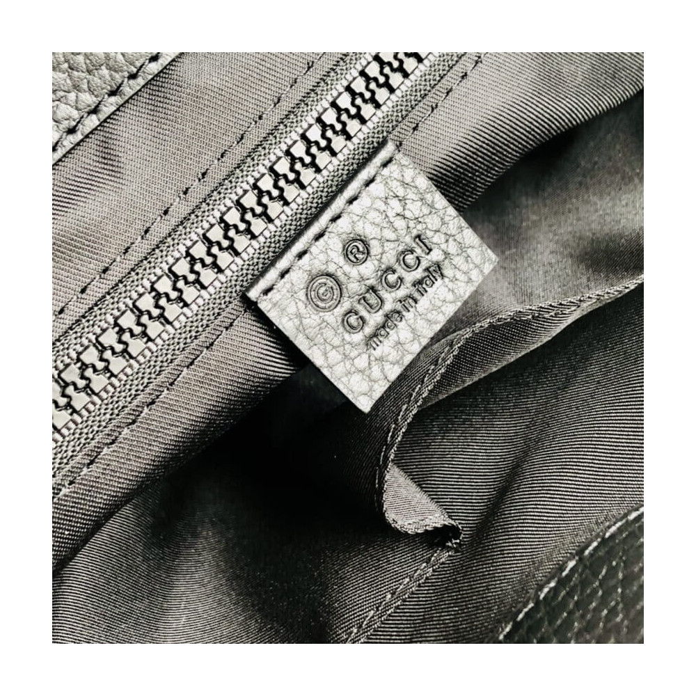 Gucci GG Guccissima Black Nylon Tall Tote Bag