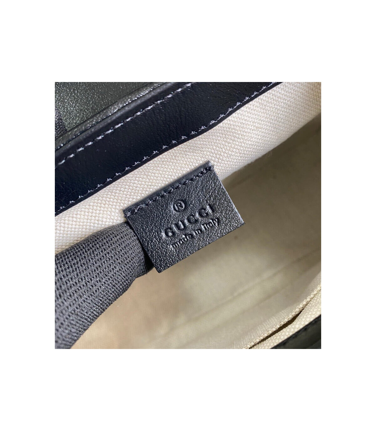 Gucci GG Marmont Mini Bag Butter and Pastel Blue Leather