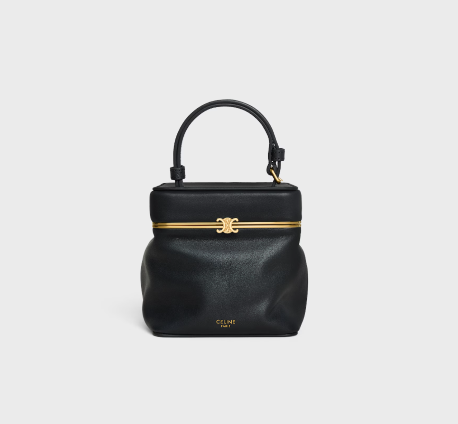 CELINE SMALL TRIOMPHE FRAME IN SUPPLE CALFSKIN