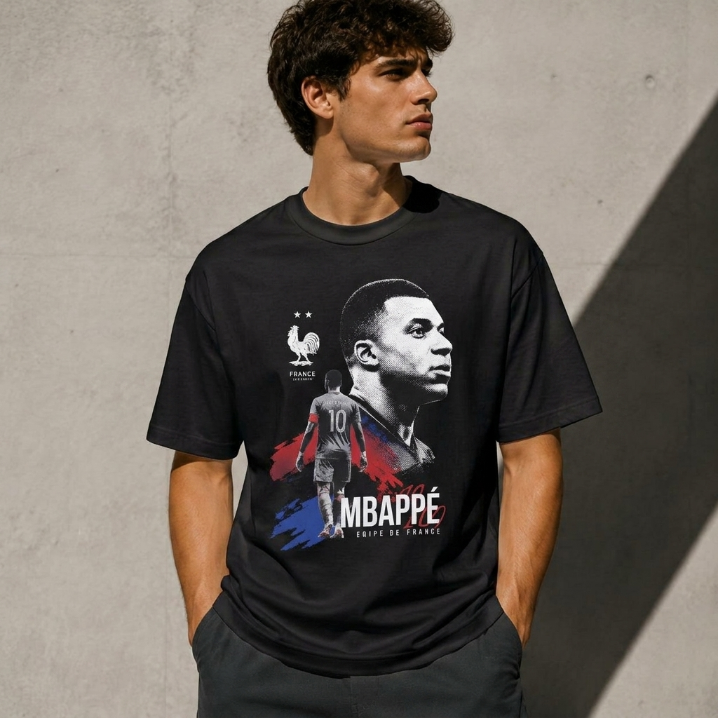 Kylian Mbappé Unisex T-Shirt – Limited-Time Offer – Hot Seller