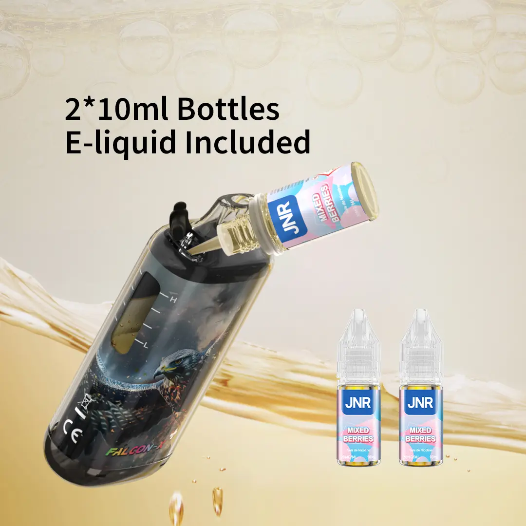 JNR Falcon X⁺ (Falcon X Plus) 28000 Puffs - Kit Pod Remplissable et Rechargeable