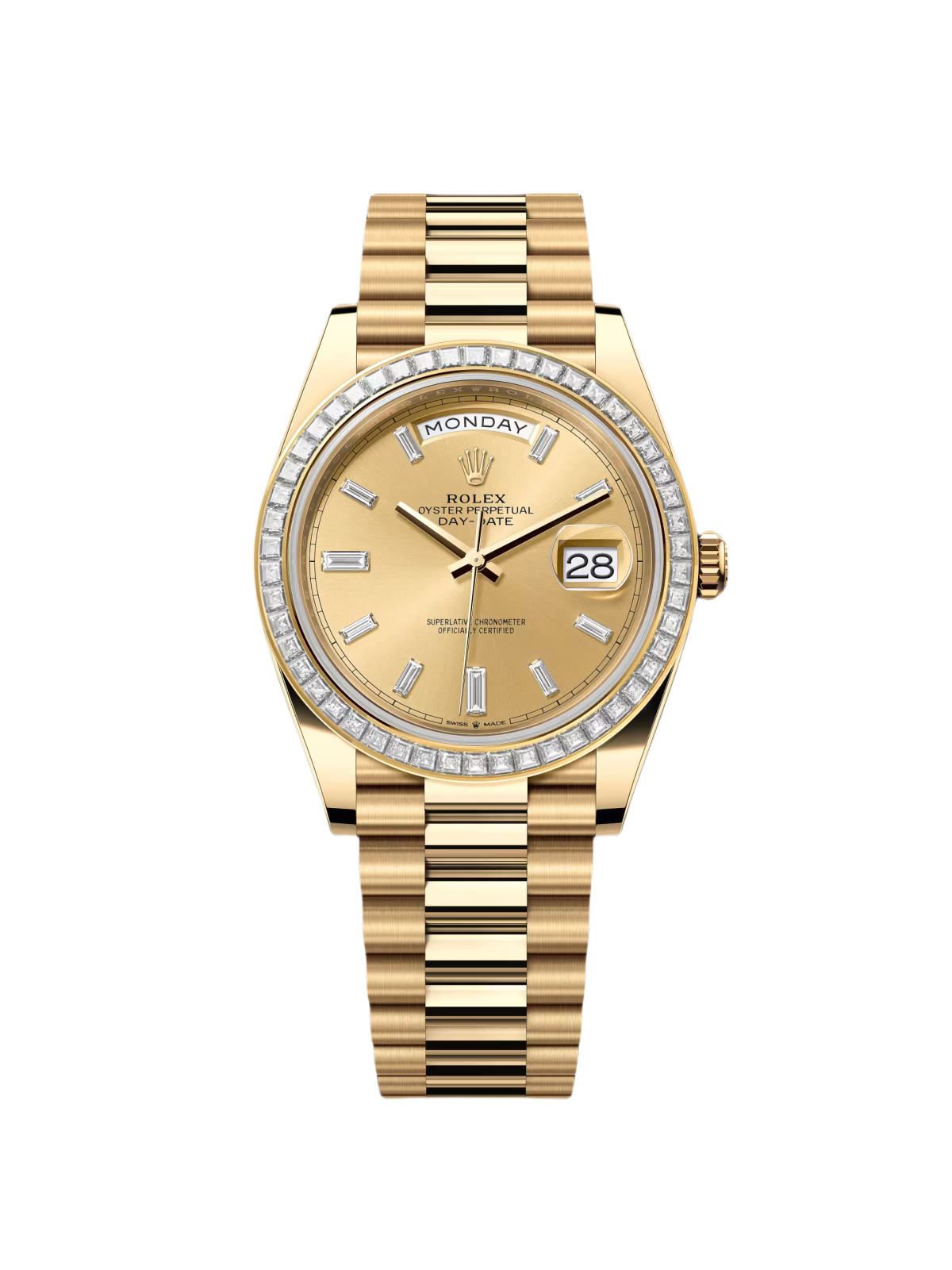 Rolex Day-Date 40mm 228398TBR-0002 Champagne Dial President Watch