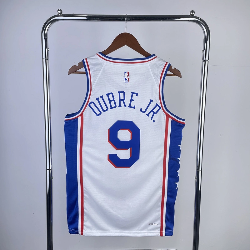 2023 NBA Philadelphia 76ers 9 OUBRE JR. Basketball Jersey