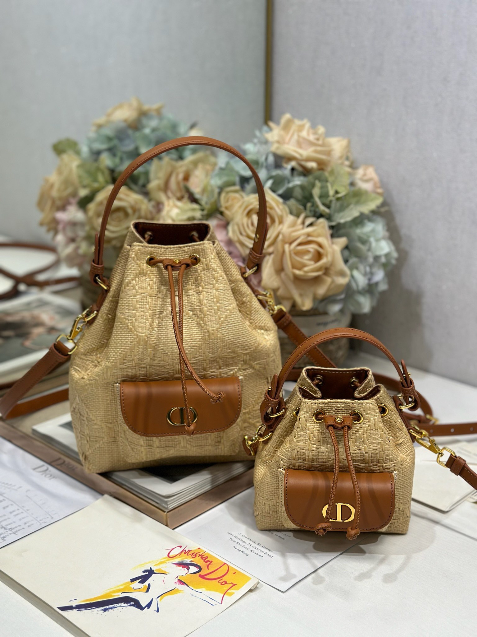 Dior Caro Bucket Bag