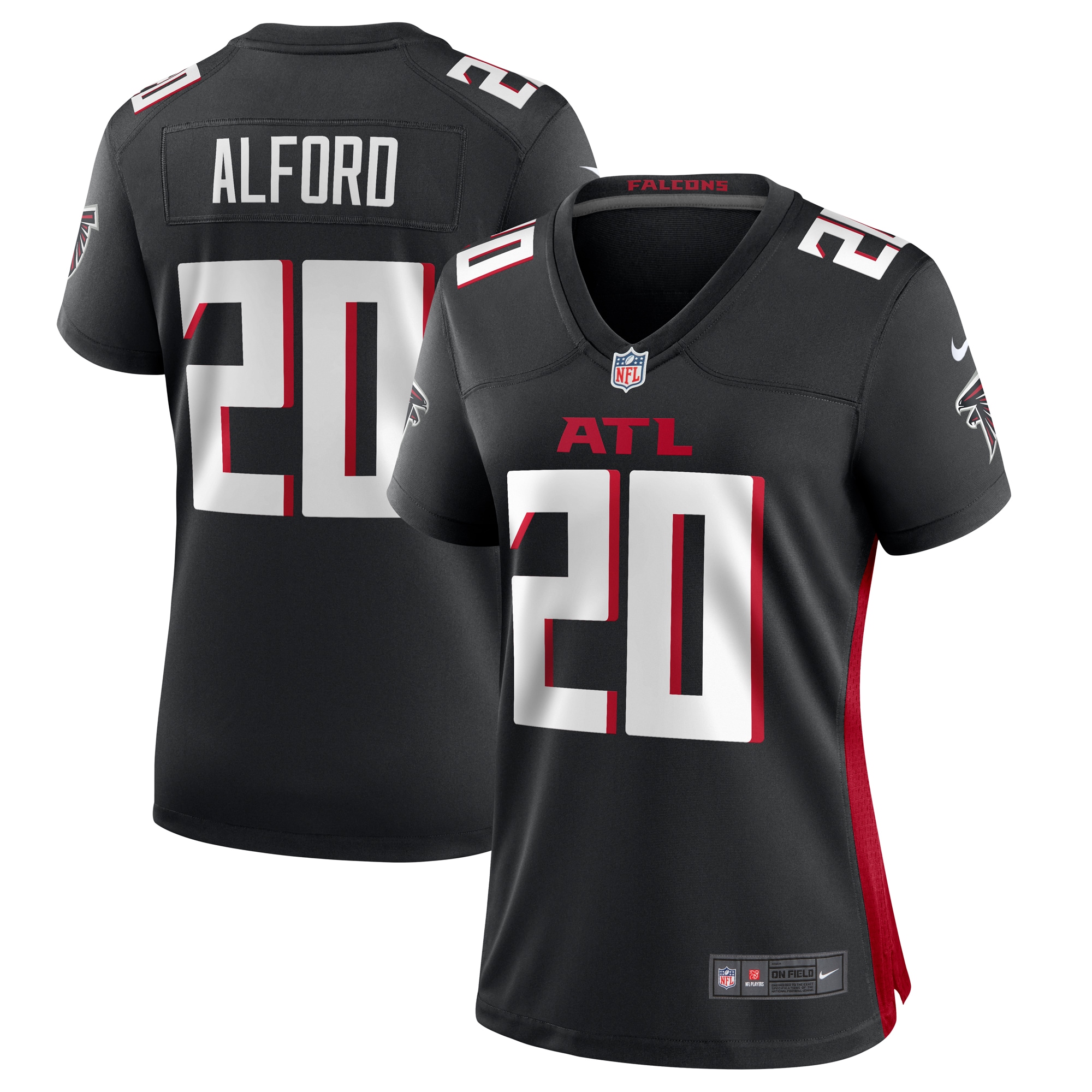 Dee Alford Atlanta Falcons Nike Women's Team Game Jersey -  Black