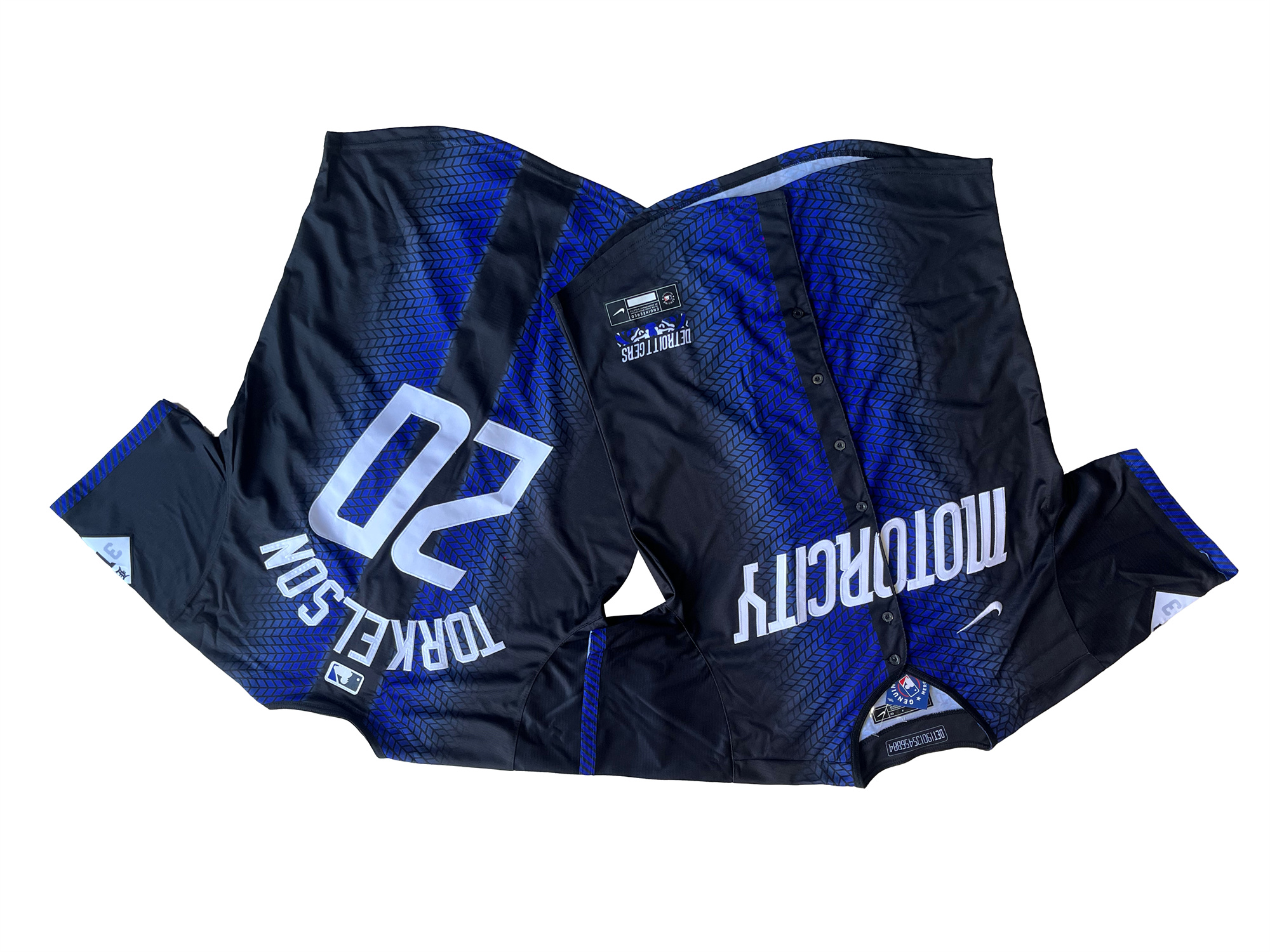 Men's Detroit Tigers Spencer Torkelson #20 Navy 2024 City Connect Limited Jersey