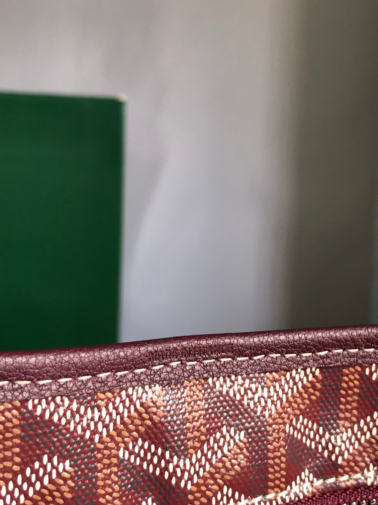 Goyard Hobo Boheme 42Cm Red Canvas