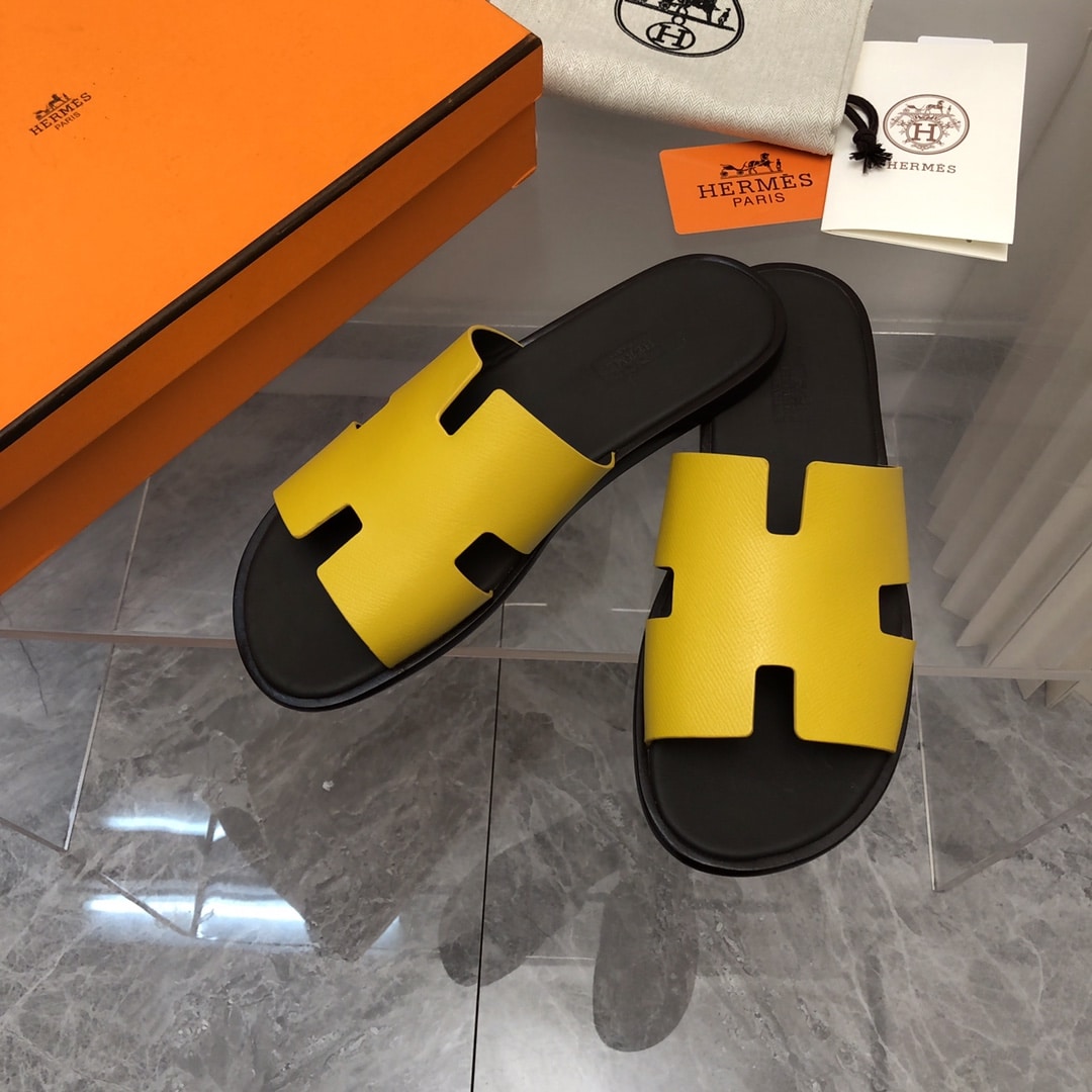 Hermes Izmir Sandal Yellow