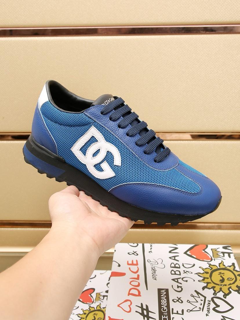 DOLCE & GABBANA Mixed-material DG CUSHION sneakers