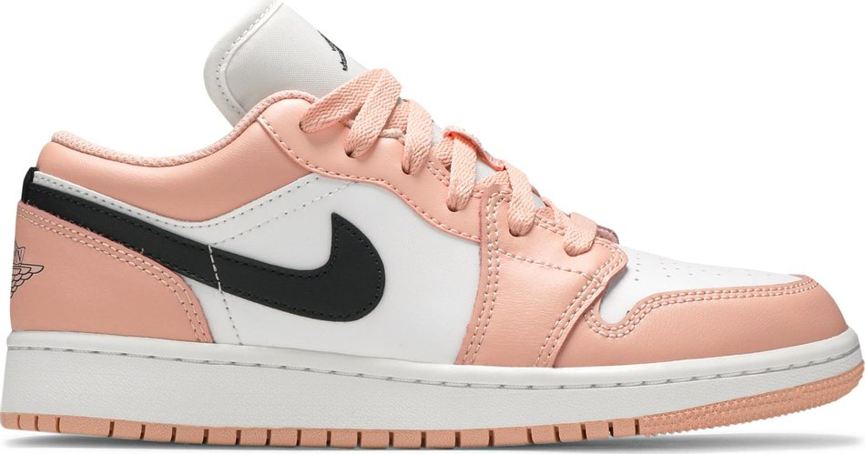 Air Jordan 1 Low GS Light Arctic Pink 553560-800