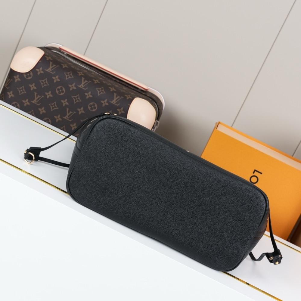 Louis Vuitton Neverfull MM Monogram Empreinte Black 31cm M58907