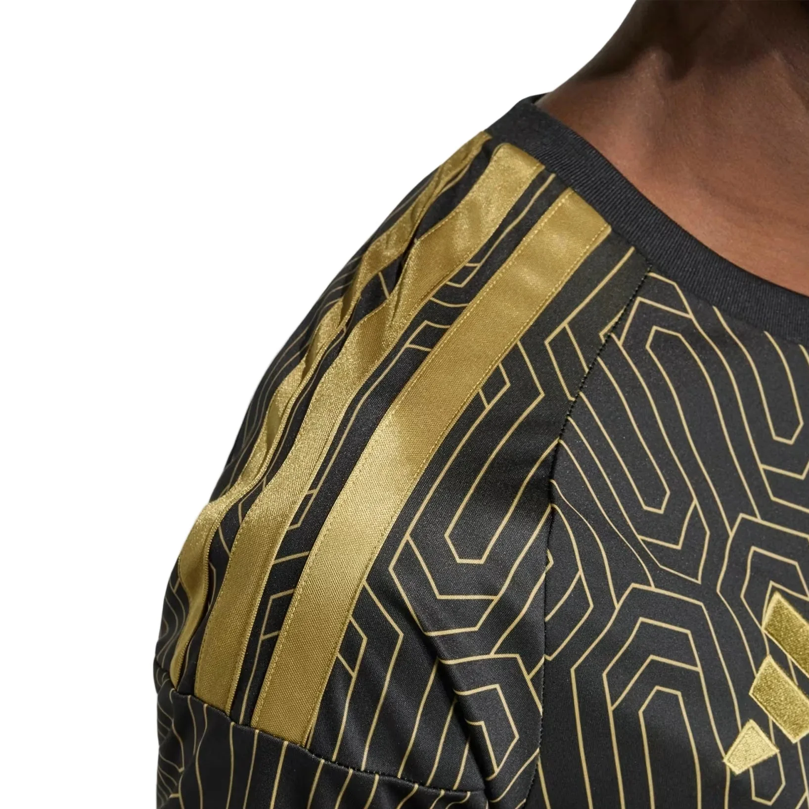 adidas Men's Son Heung-Min LAFC Stadium Home Jersey 26/27 (Black/Gold)
