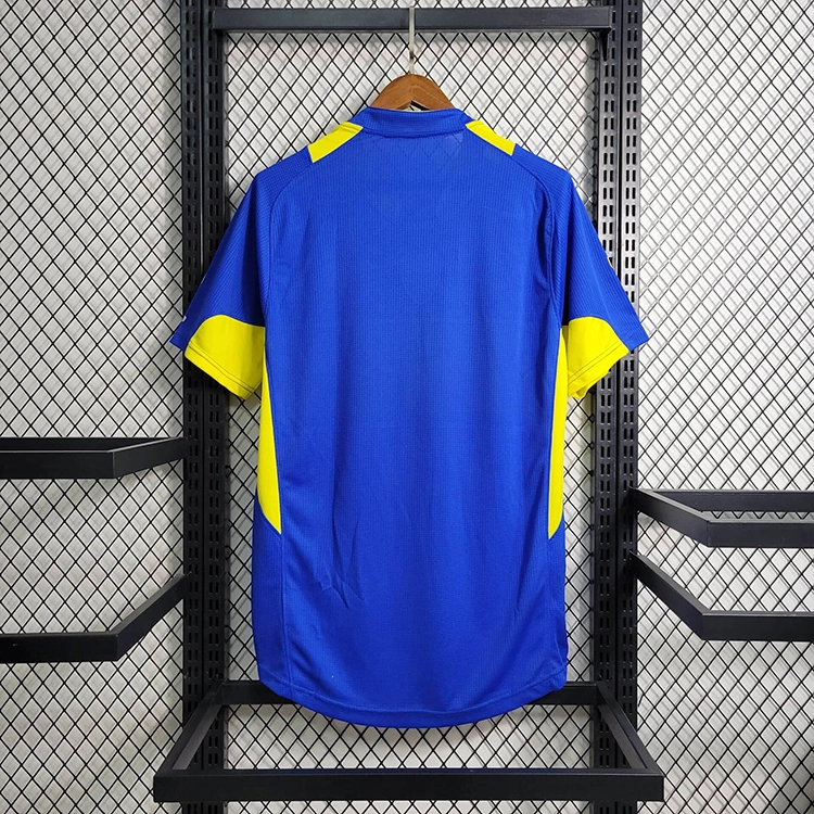 Retro 2005 Boca Juniors Youth 100th Anniversary Edition Football jersey Retro