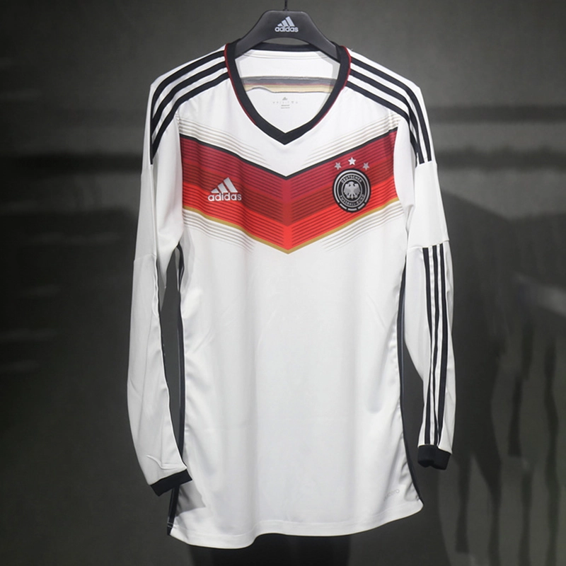 Retro Player 2014 Germany Long Sleeve Home Özil KLOSE MULLER GOTZE REUS Football jersey retro