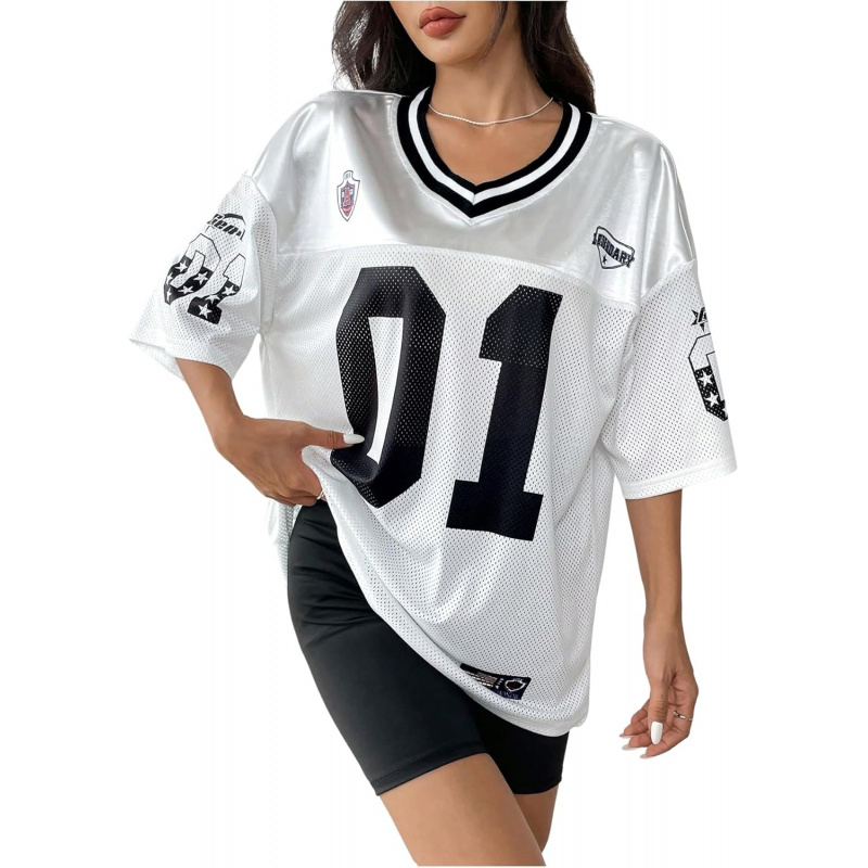 Women's Plus Size Jersey T Shirts Hip Hop