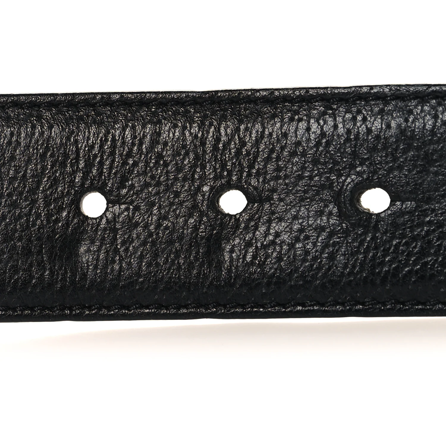Textured Calfskin 4cm La Medusa 100 40 Belt 100 40 Black