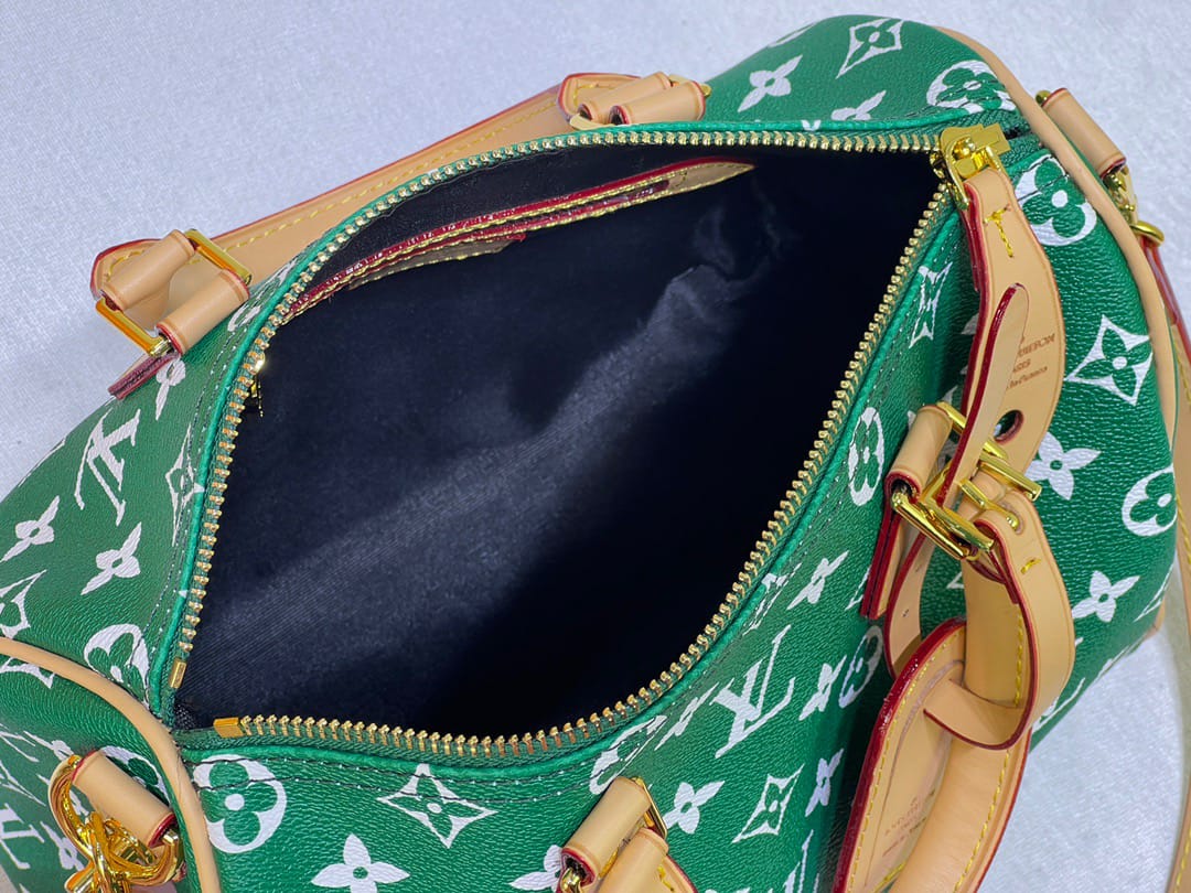 Louis Vuitton Speedy P9 Bandoulière 25 Green 25Cm M24423