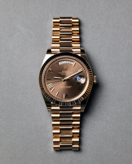 [Superclone] Rolex Day-Date 40mm Chocolate Dial President 228235