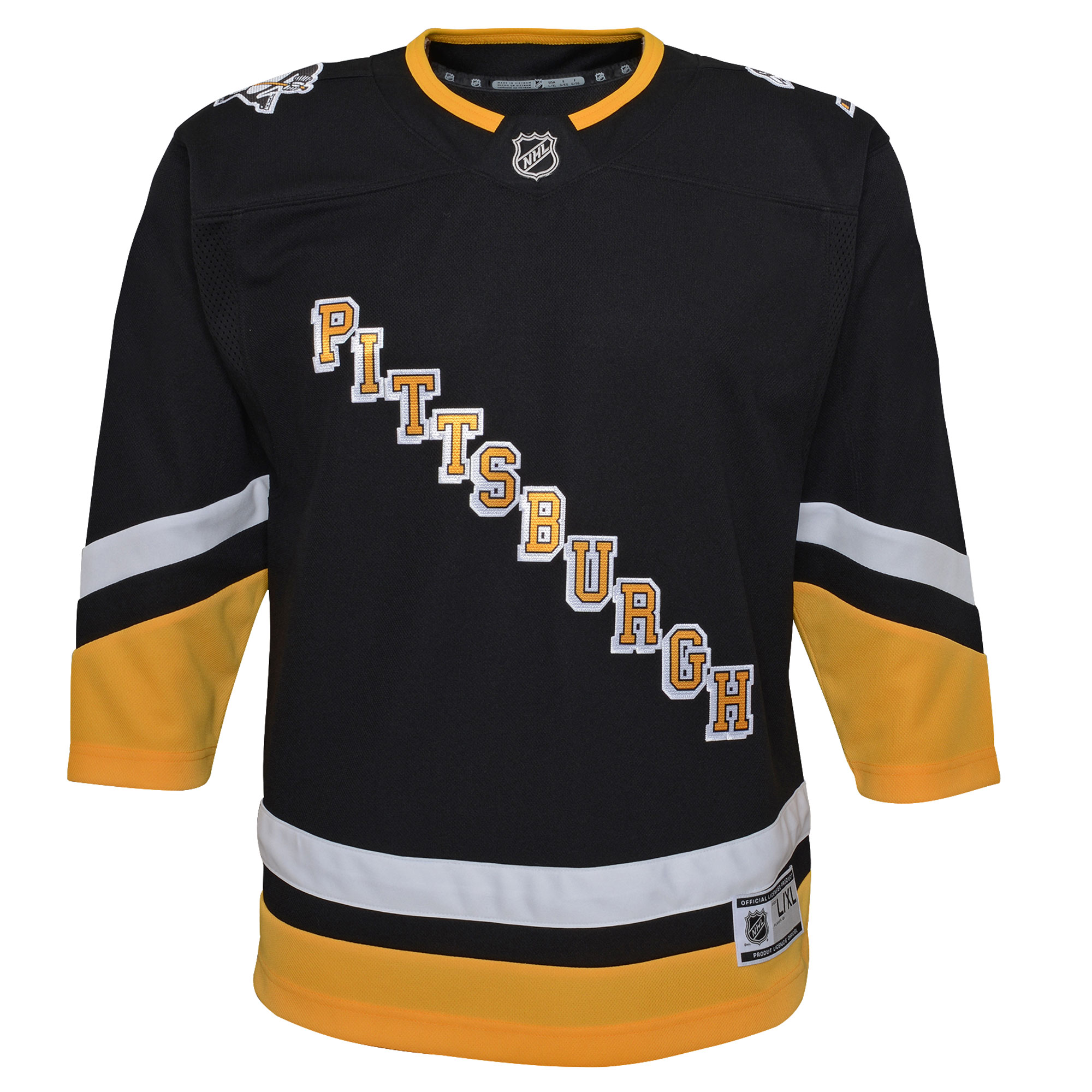 Pittsburgh Penguins Youth 2021/22 Alternate Premier Jersey – Black