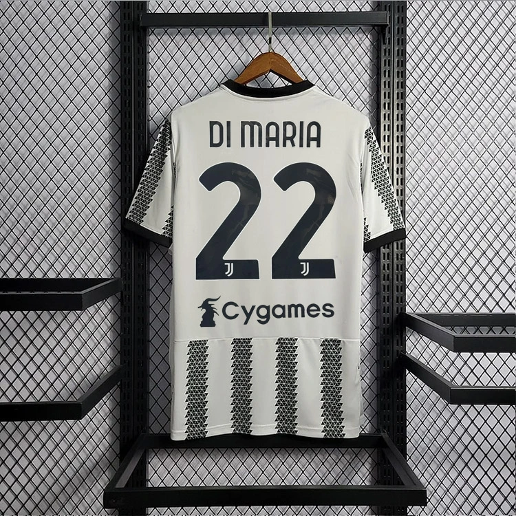 2022-23 Juventus Home VLAHOVIC Di Maria Chiesa Pogba McKennie Football jersey