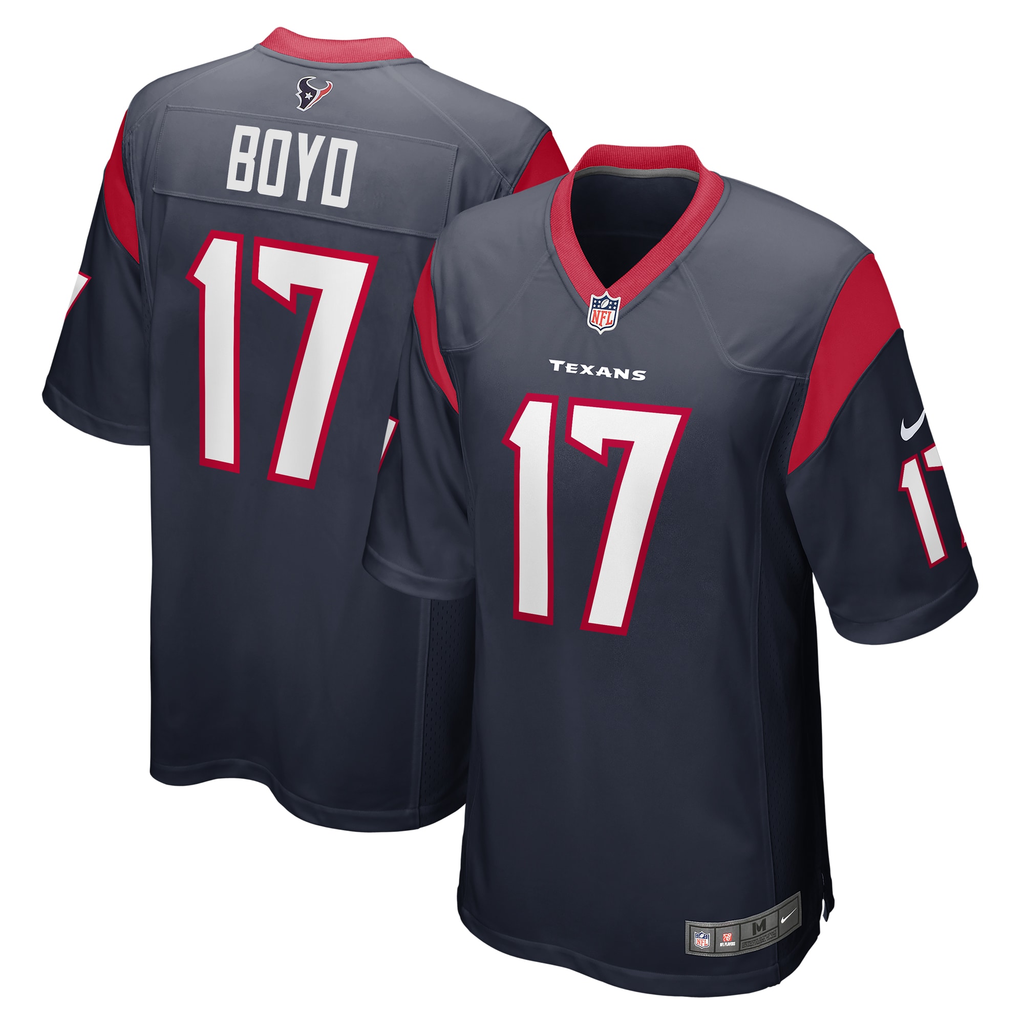 Kris Boyd Houston Texans Nike  Game Jersey -  Navy