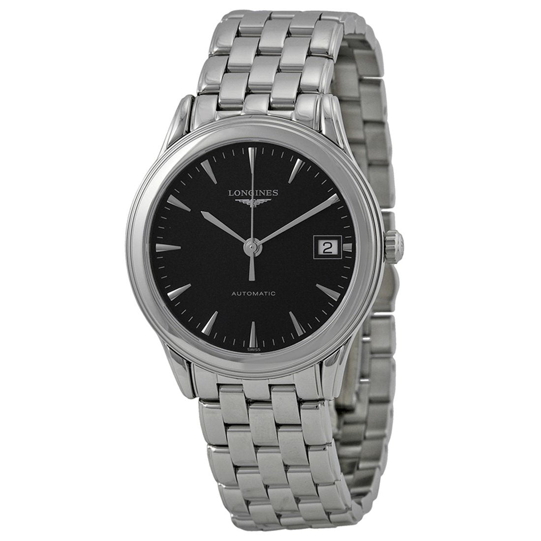【Super Clone】Longines Men's L47744526 Flagship Automatic Stainless Steel Watch