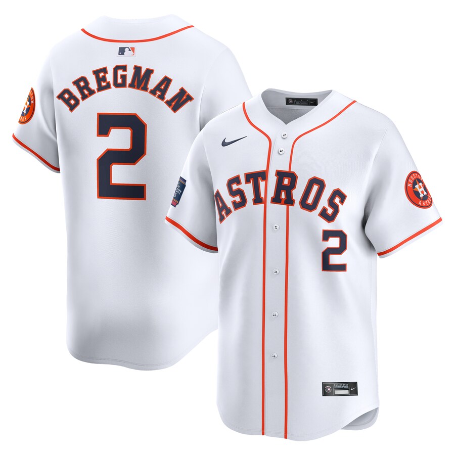 Alex Bregman Houston Astros 2024 MLB World Tour Mexico City Series Home Limited Player Jersey White