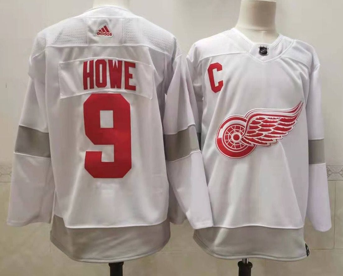 NHL Detroit Red Wings  HOME # 9 Jersey