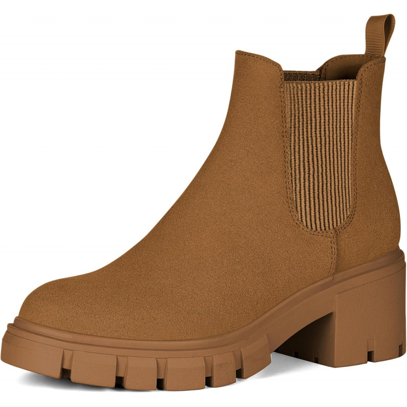 Women's Chelsea Boots Fashion Lug Sole