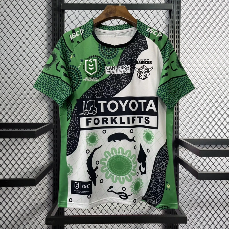2025 Canberra Raiders Home Rugby Jersey